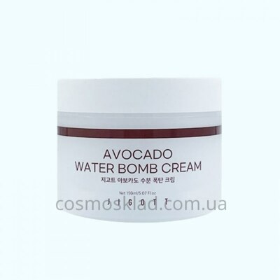 Купить Крем для лица увлажняющий АВОКАДО Avocado Water Bomb Cream, JIGOTT - 150 мл