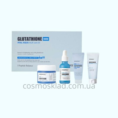 Купить Набор средств для лица  с гиалуроновой кислотой и витаминами Glutathione Hyal Aqua Multi Care Kit, MEDI-PEEL