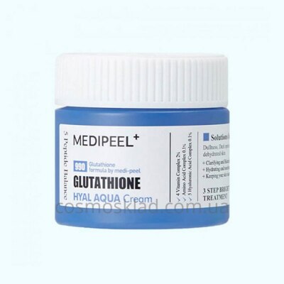 Крем для лица увлажняющий осветляющий Glutathione Hyal Aqua Cream, MEDI-PEEL- 50 мл