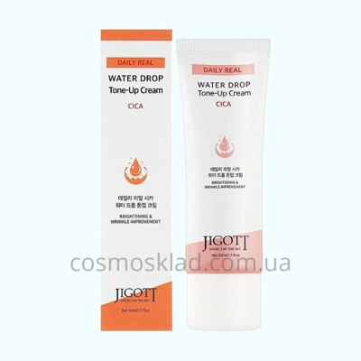 Крем для лица увлажняющий ЦЕНТЕЛЛА Daily Real Cica Water Drop Tone Up Cream, JIGOTT - 50 мл