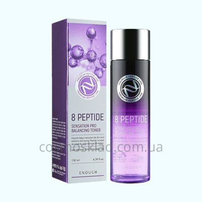 Тонер для лица с пептидами Premium 8 peptied Senation Pro Toner ENOUGH - 130 мл