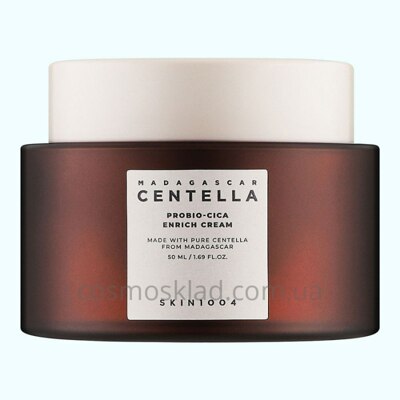 Крем для лица с центеллой и пробиотиками Madagascar Centella Probio-Cica Enrich Cream, SKIN1004 - 50 мл