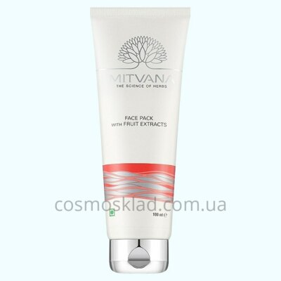 Маска для лица ФРУКТЫ Face Pack With Fruit Extracts, MITVANA - 100 мл