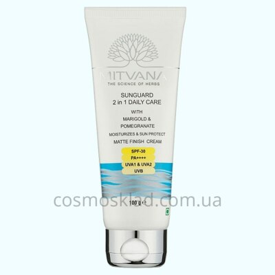 Купить Солнцезащитный крем 2в1 Sunguard 2in1 Daily Care SPF 30, MITVANA - 100 мл