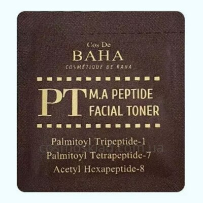 Купить ПРОБНИК тонер пептидный с матриксилом и аргиреллином M.A PEPTIDE FACIAL TONER Sample (PT), COS DE BAHA - 1.5 мл