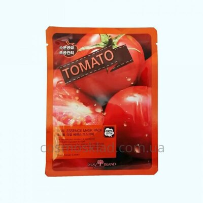 Купить Тканевая маска с томатом May Island Real Essence Tomato Mask Pack - 25 г (EXP19.08.23)