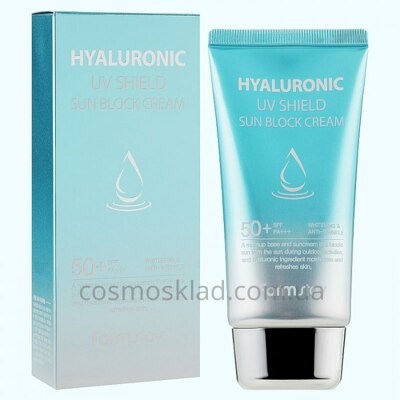Увлажняющий солнцезащитный крем FARMSTAY HYALURONIC UV SHIELD SUN BLOCK CREAM - 70 мл от поставщика в Украине