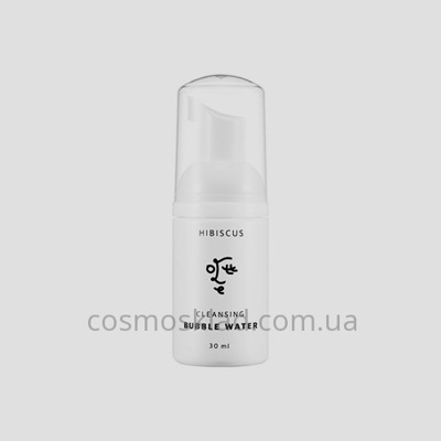Купить Мини-версия очищающей воды для лица с гибискусом Ottie Hibiscus Cleansing Bubble Water - 30 мл