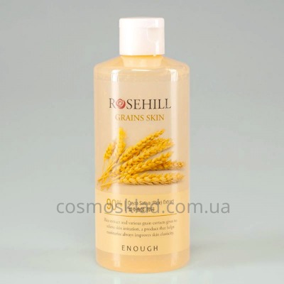 Тонер с рисом и центеллой азиатской омолаживающий Enough Rosehill Grains Skin 90% - 300 мл