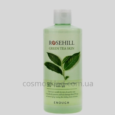 Тонер с зеленым чаем Enough Rosehill Green Tea Skin 90% - 300 мл