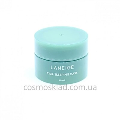 Ночная маска для проблемной кожи миниатюра LANEIGE Cica Sleeping Mask - 10 мл