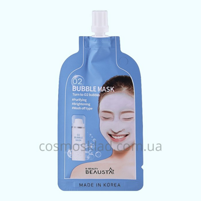купить Кислородная маска для лица O2 Bubble Mask, BEAUSTA - 20 мл