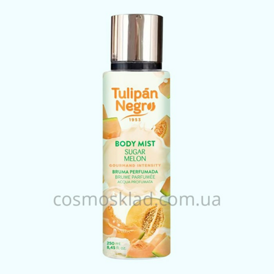 Мист для тела Сахарная дыня Sugar Melon Body Mist, TULIPAN NEGRO - 250 мл 