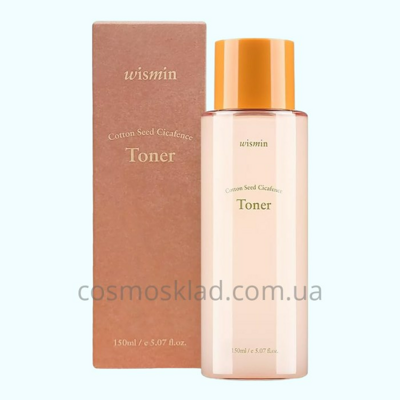 Тонер успокаивающий с экстрактом семян хлопка Cotton Seed Cicafence Toner, WISMIN - 150 мл
