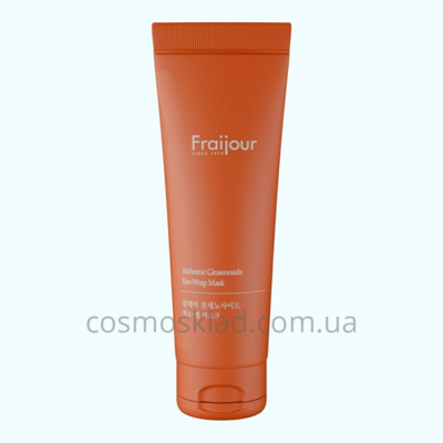 Маска-пленка для лица антивозрастная красный ЖЕНЬШЕНЬ Alchemic Ginsenoside Exo Wrap Mask, FRAIJOUR - 80 г 