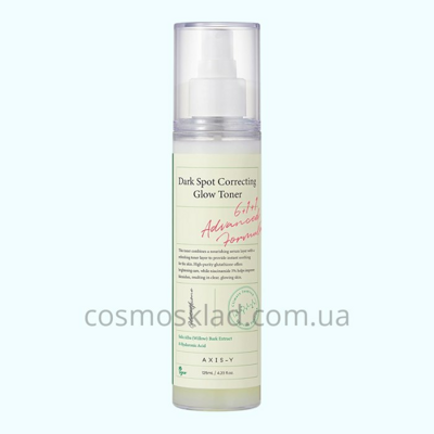 Тонер-мист осветляющий против несовершенств Dark Spot Correcting Glow Toner, AXIS-Y - 125 мл 