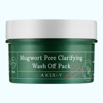 купить Маска очищающая с экстрактом полыни Mugwort Pore Clarifying Wash Off Pack, AXIS-Y - 100 мл