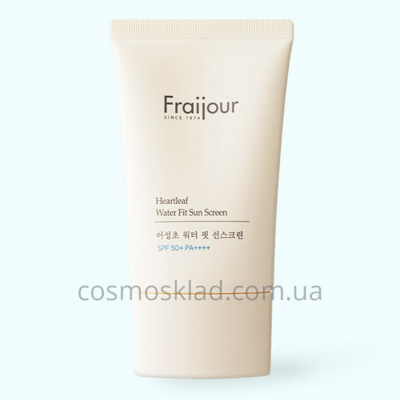 Купить Солнцезащитный увлажняющий крем Heartleaf Water Fit Sun Screen SPF 50+, Fraijour - 50 мл