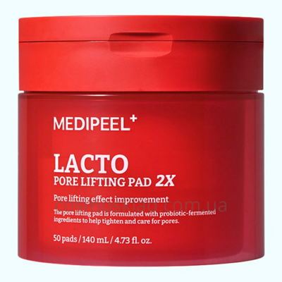 Купить Пилинг-пады с лифтинг-эффектом Lacto Pore Lifting Pads 2X, 140 мл, MEDI-PEEL - 50 шт