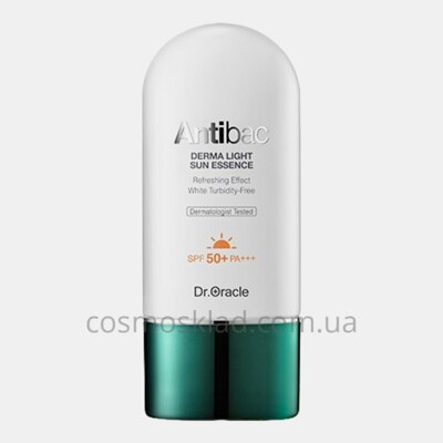 Купить Солнцезащитная эссенция для лица Antibac Derma Light Sun SPF50, DR.ORACLE - 60 мл
