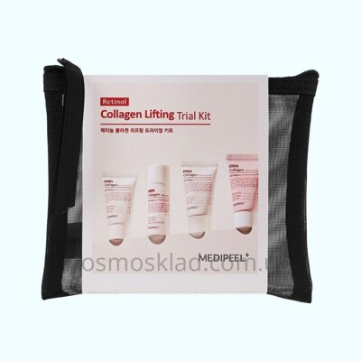 Купить Набір мініатюр Retinol Collagen Lifting Trial Kit MEDI-PEEL - Cleanser 15ml +Toner 20ml+Ampoule 15ml+Cream 15g