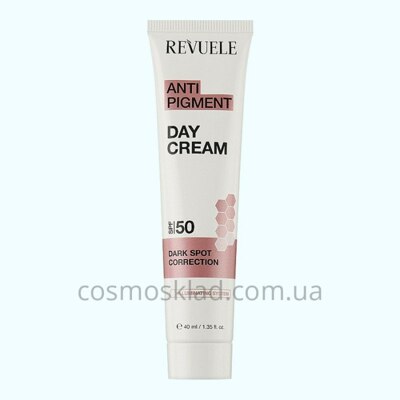 Купить Солнцезащитный дневной крем ANTI PIGMENT SPF 50, REVUELE – 50 мл