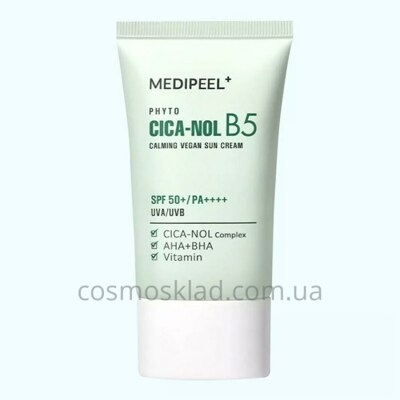 Солнцезащитный крем для Phyto Cica Nol B5 Calming Vegan Sun Cream SPF50 MEDI-PEEL