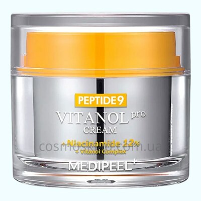 Купить Крем для лица с пептидами и витаминным комплексом Peptide 9 Vitanol Cream Pro, MEDI-PEEL - 50 мл