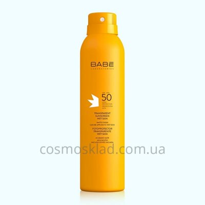 Солнцезащитный спрей с эффектом матирования SPF 50+, BABE – 200 мл.