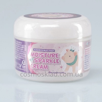 Купить Крем для сияния кожи лица Elizavecca Milky Piggy MOISTURE SPARKLE CREAM - 100 мл