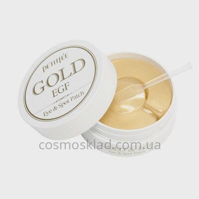 Патчи под глаза с золотом и EGF - PETITFEE Gold & EGF Eye & Spot Patch 60шт + 30 шт