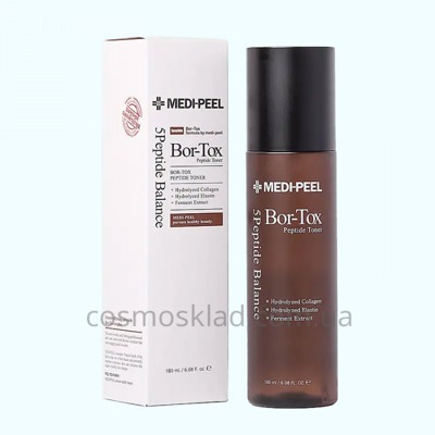 Тонер антивозрастной с валюфилином MEDI-PEEL Bor-Tox 5 Peptide Toner - 180 мл