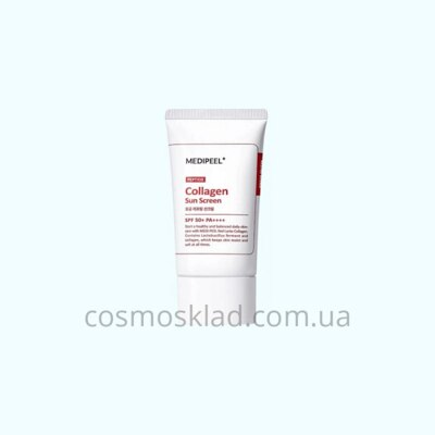 Солнцезащитный крем для лица сужающий поры Red Lacto Collagen Pore Lifting Sun Cream, MEDI-PEEL - 50 мл